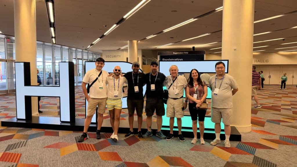 Equipo de Procom IT Solutions en HPE Discover Las Vegas 2026 (foto 1)