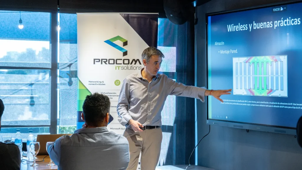 HPE Wi-Fi Experience en las oficinas de Procom IT Solutions, Córdoba (foto 4)