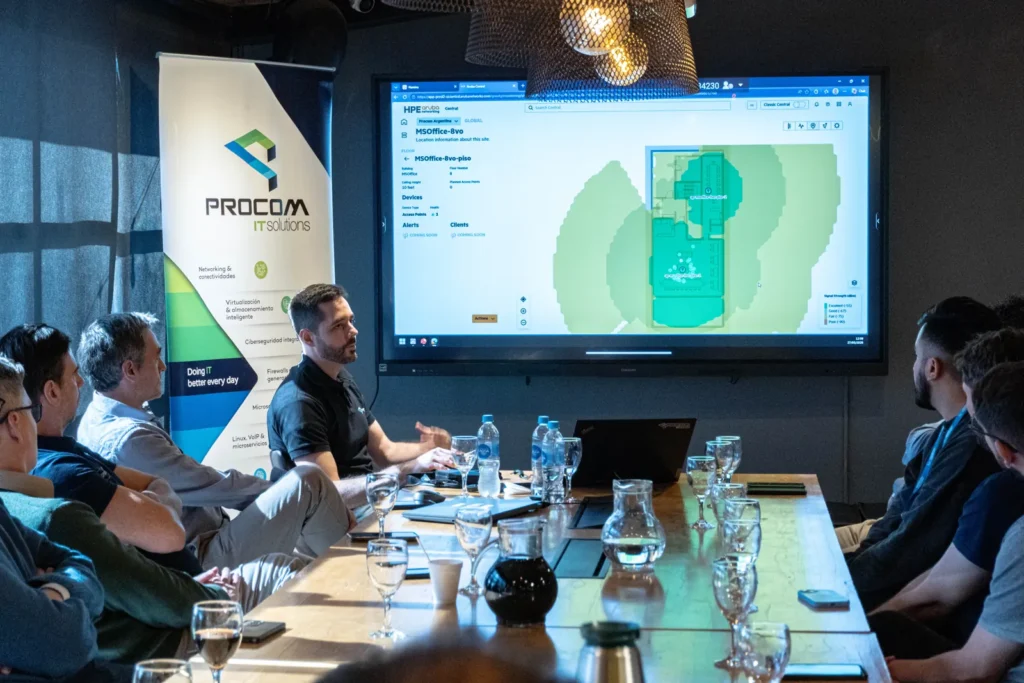 HPE Wi-Fi Experience en las oficinas de Procom IT Solutions, Córdoba (foto 6)