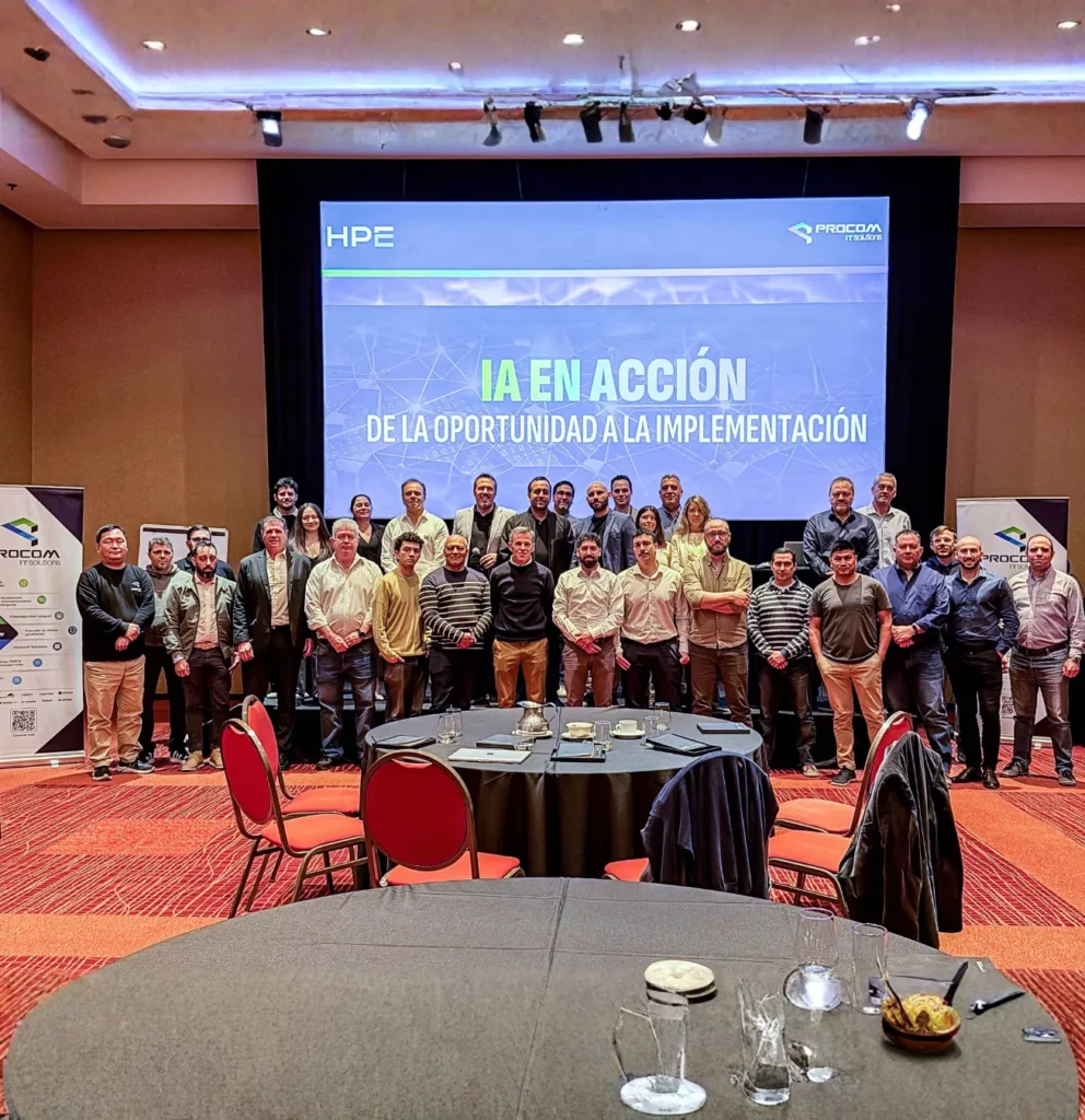 IA en Acción, evento de HPE y Procom IT Solutions en el Sheraton Mendoza (foto 1)